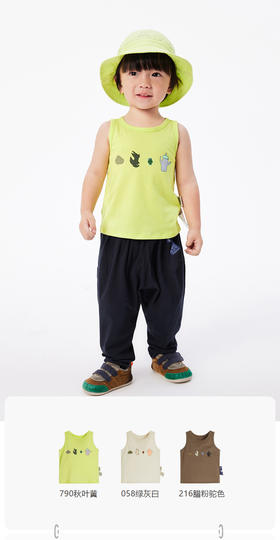 jnby  23年夏款  夏季必备棉质背心  YN4012490