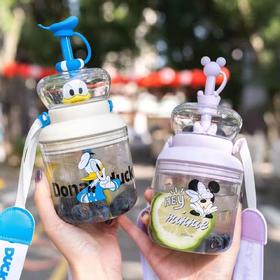 格沵（germ）迪士尼米奇萌动吸管小蛮腰水杯360ML  AY