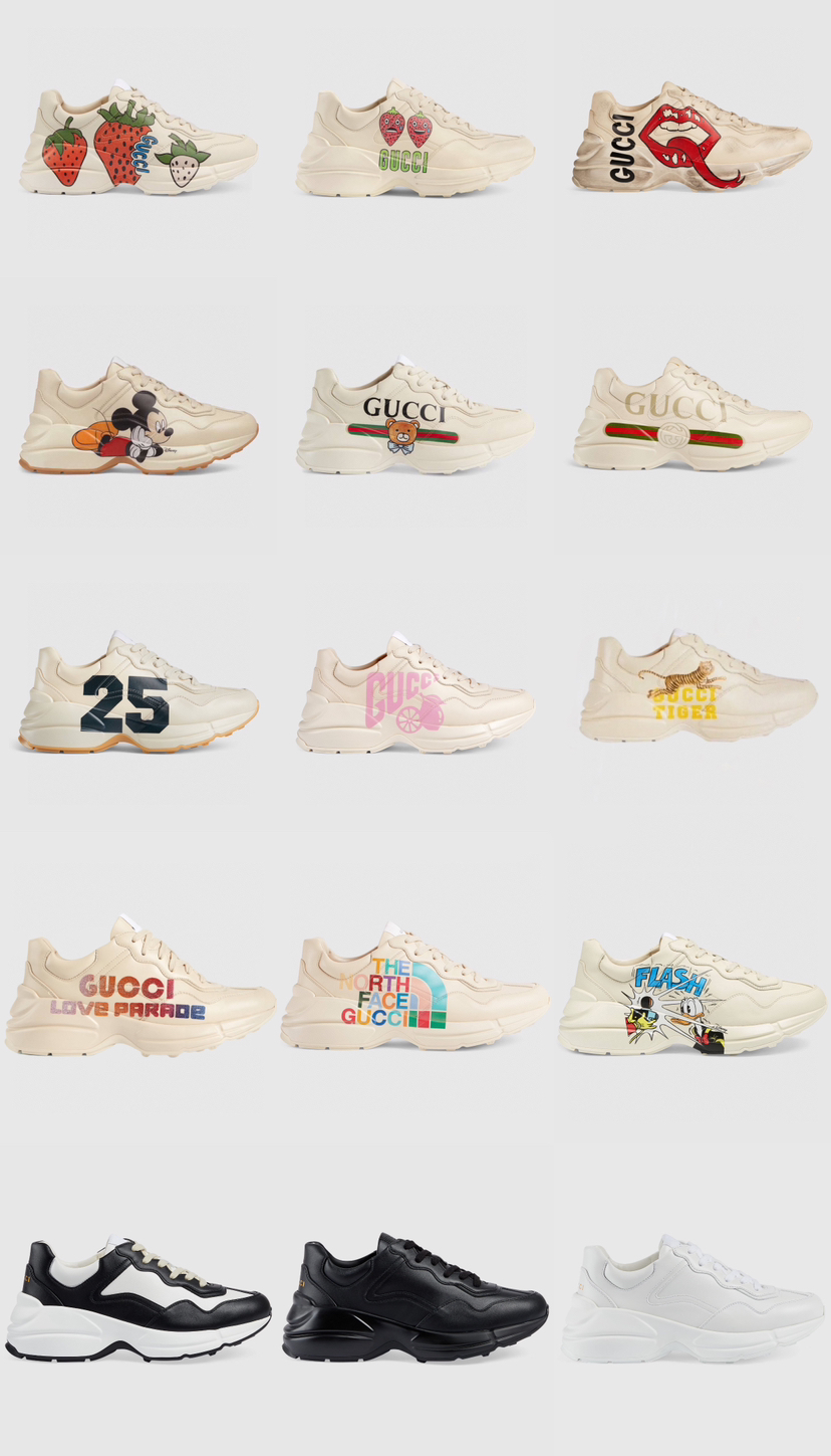 GG-SH  Rhyton （女款）老爹鞋