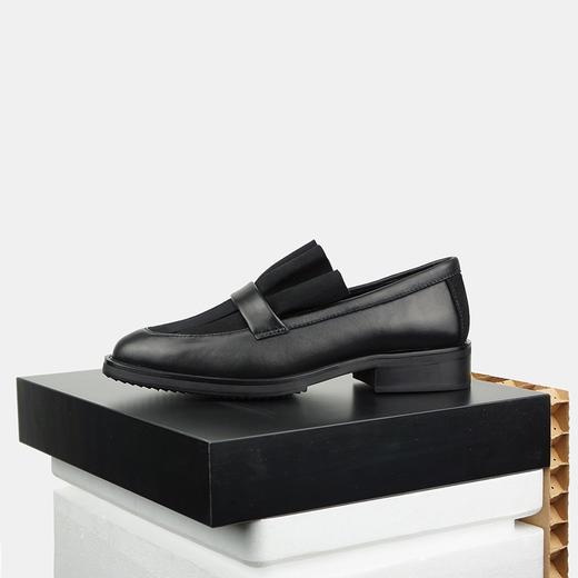 直述NOMORELIE 褶皱感通勤乐福鞋 商品图1