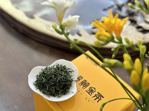 春茶上市｜【时间味道·保靖黄金茶2号】开园头采，茶品气质独佳：“海鲜汤，蟹黄香，冰泉甜，祖母绿”是黄金茶2号的标配，是爱茶人一年的期盼……净含量：100g 商品图2