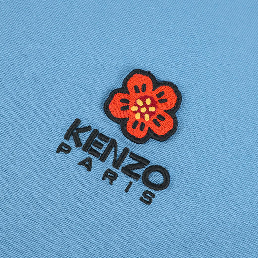 【易烊千玺同款】KENZO 高田贤三针绣海棠花logo男女通款圆领百搭款T恤 11095 商品图8