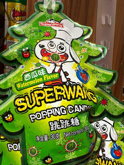 史努比SuperWang跳跳糖西瓜味30g 商品图0