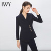 IWY/藏青色职业西装套装正式场合高端商务正装修身气质工作服女C10407+P31356 商品缩略图4