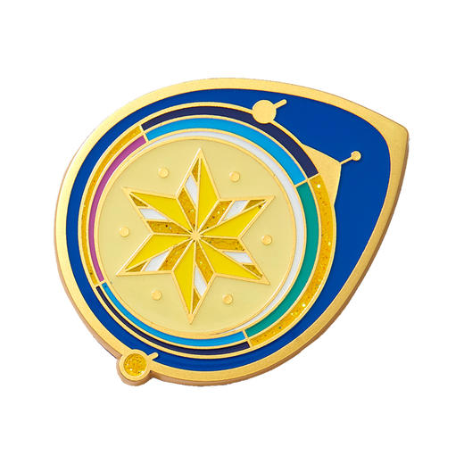 博物 |星空徽章 流星七夕情侣礼物夜光小众科普天文 商品图4