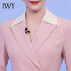 IWY/粉色西装连衣裙女春季新款高级感气质艺考播音主持人正装礼服Q13103 商品缩略图4