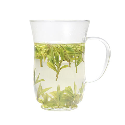 【2023年新茶】高吉白 特级安吉白茶 明前精品绿茶 银山四方礼盒 80g/盒（天猫同款） 商品图2