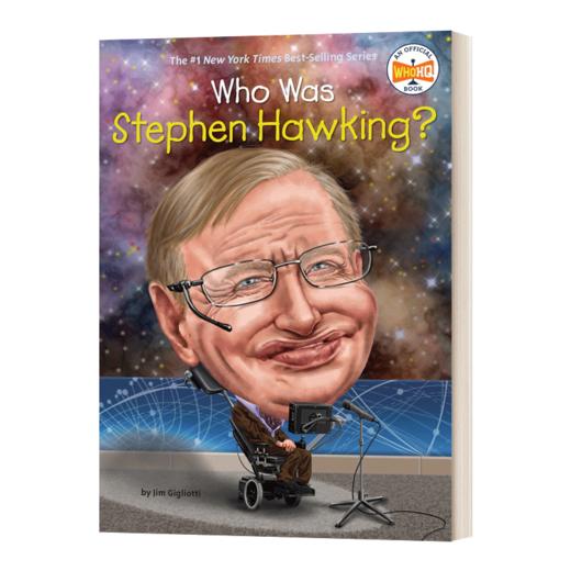 英文原版 Who Was Stephen Hawking 谁是史蒂芬霍金 儿童名人传记文学 英文版 进口英语原版书籍 商品图1