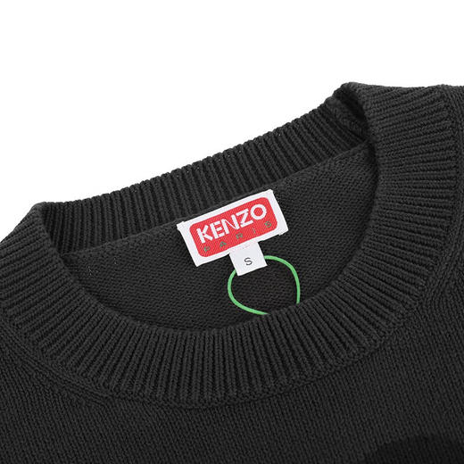 【超惠秒】KENZO 高田贤三 男女通款 全棉海棠花针织logo套头毛衣11097 商品图7