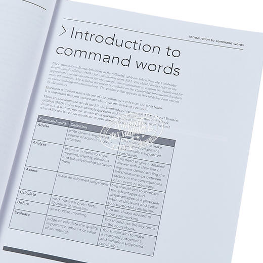 【中商原版】剑桥大学出版 Cambridge International AS ALevel Business Workbook 剑桥经管类 商业练习册带线上账号 英文原版 商品图3
