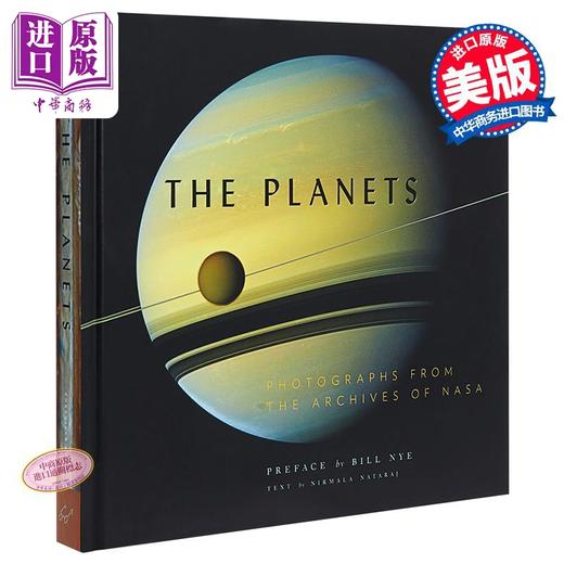 【中商原版】行星全书 美国宇航局NASA经典摄影集 行星英文原版nasa The Planets Photographs 商品图0