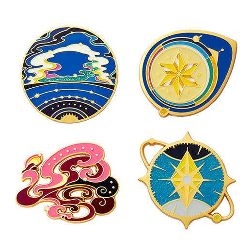 博物 |星空 徽章 七夕情侣礼物夜光小众科普天文 商品图4