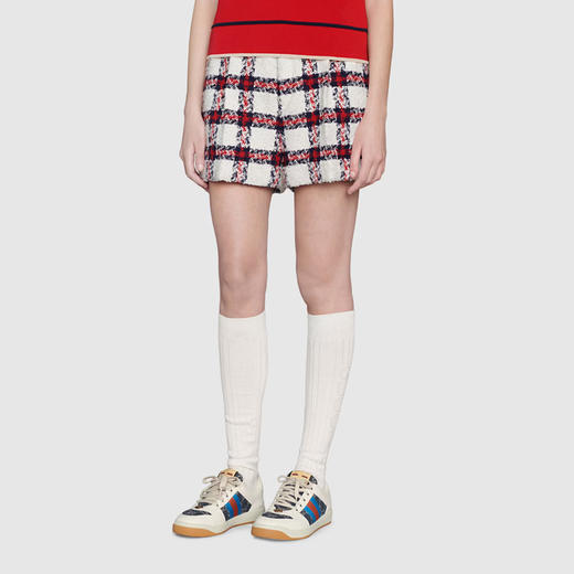 GUCCI 古驰 女士棉质GG Screener 系列休闲运动鞋 混色 577684 2KQ40 4467 商品图3