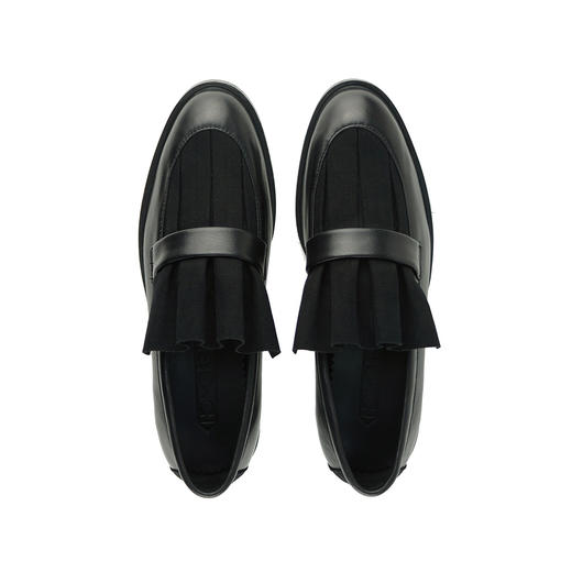 直述NOMORELIE 褶皱感通勤乐福鞋 商品图2