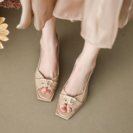 爆款百搭，鱼嘴超高跟防水台凉鞋DZM-2350 商品图10