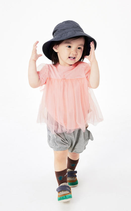 jnby  23年夏款  长绒棉亲肤舒适短袖T恤 YN4112070 商品图3