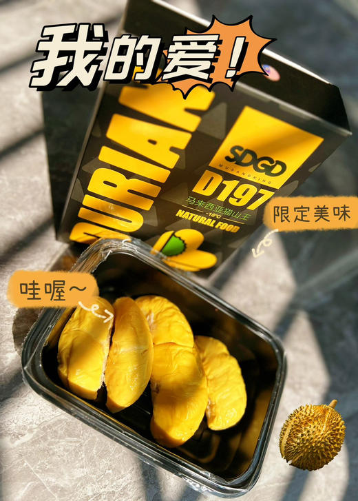 D197猫山王榴莲肉 商品图3