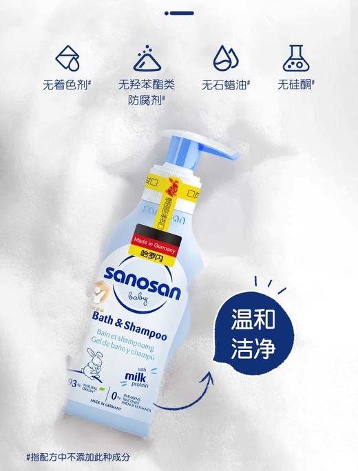 【中欧班列精选】德国哈罗闪新生儿呵护礼盒 原装进口哈洗发沐浴露200ml+护肤乳+按摩油+洁润洗发沐浴露+倍润护肤乳 商品图1