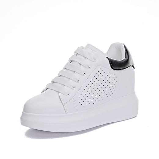 百搭厚底松糕鞋内女鞋运动小白鞋AM-C45 商品图4