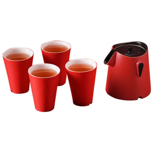 万仟堂 | 高高在上04·随手礼 茶具套装 功夫茶具 陶瓷茶具 日式家用 送礼茶具套装 礼品专供 商品图3