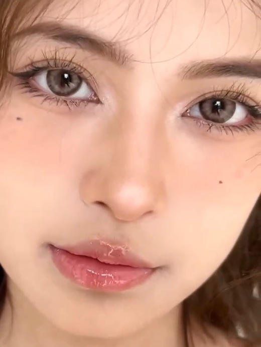 【平价年抛】浅栗驼 springcon 大直径14.5 着色13.9 （同品牌多副更划算 选款色板在详情页）混血美瞳 商品图0