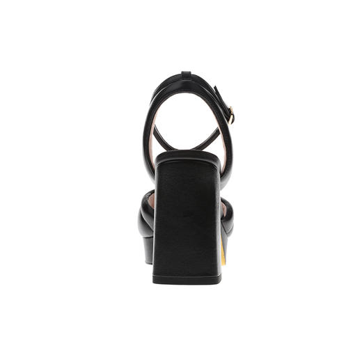 sheme云上系列方头粗跟女士凉鞋商务经典优雅可定制 商品图13