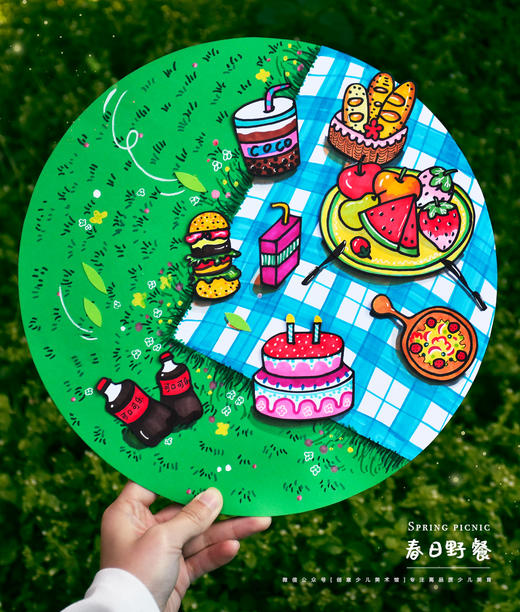 《春日野餐》春天/露营【自动发货：下单后，点击手机短信中收到的链接，即可获取文件下载的链接；如有任何问题，可添加客服微信hm33268获得帮助】 商品图0