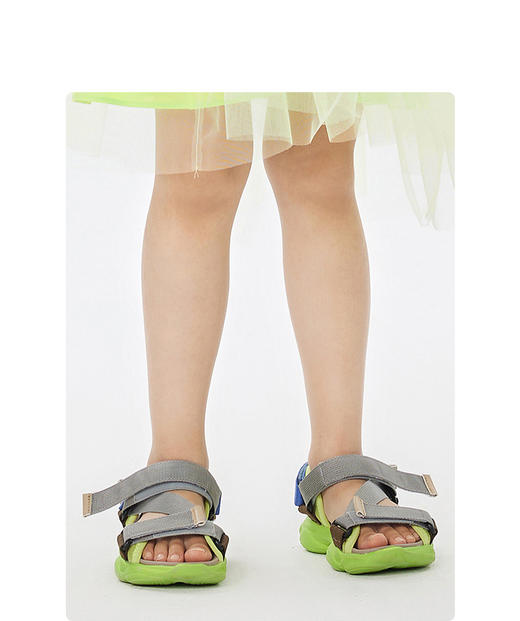 jnby  23年夏款  易打理一字扣凉鞋  6N4M12850 商品图7