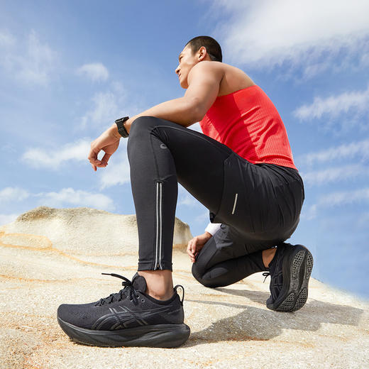 【退仓勿拍】ASICS亚瑟士男子缓冲跑鞋GEL-NIMBUS 25舒适减震运动鞋1011B547 商品图9