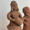 日本陶土人偶摆件X0476 全新保存品 商品缩略图2