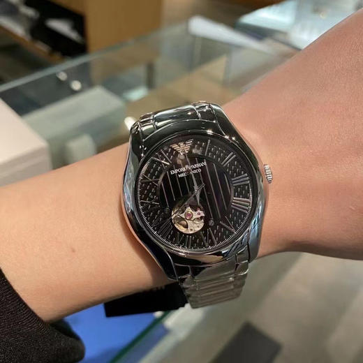 🇺🇸1499包邮！阿玛尼男士机械表AR60015⚠️原价3k+，自动机械机芯⚙️表壳不锈钢❗️尺寸43mm 商品图4