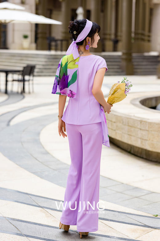 3022029 紫露幽香 郁金香紫裤子 雾境 商品图5