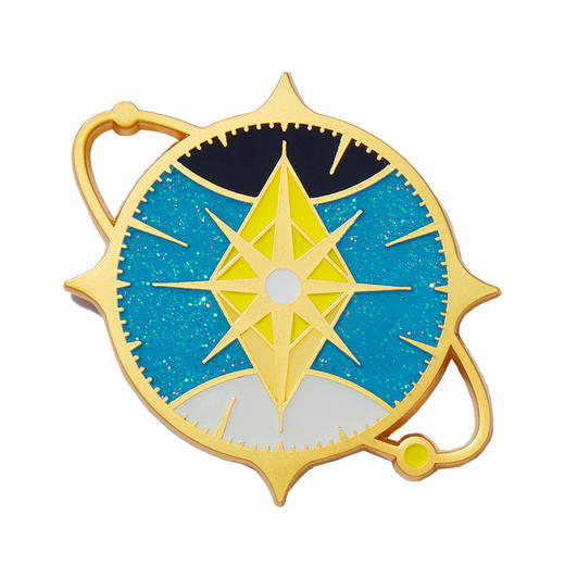 博物 |星空徽章 幻日七夕情侣礼物夜光科普天文宇宙 商品图4