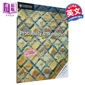 【中商原版】AS & A Mathematics: Probability&Statistics 2 英文原版 剑桥国际教材