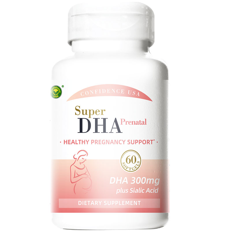 美国信心药业牌孕妇超级藻油DHA软胶囊 60粒