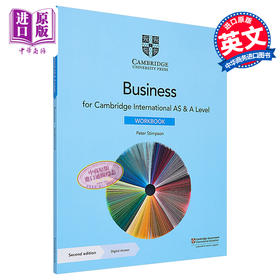 【中商原版】剑桥大学出版 Cambridge International AS ALevel Business Workbook 剑桥经管类 商业练习册带线上账号 英文原版