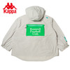 Kappa卡帕防风衣2023新款女梭织外套夏休闲连帽开衫印花皮肤衣KPDFBFJ01K 商品缩略图1