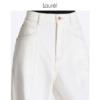 【牛仔棉】Laurel劳芮23春夏新款别致拼接牛仔阔腿裤女LWL341K00300 商品缩略图5