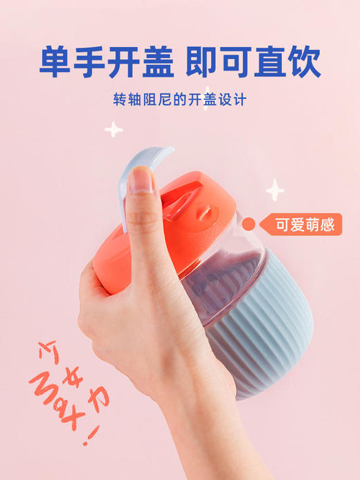 吻吻鱼-彩虹杯系列-360ml （中硼硅） 商品图0