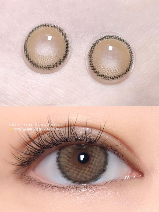 正品IDOL系列蜂蜜棕美瞳年抛/半年抛混发 直径14.0着色13.0韩国产 商品图0