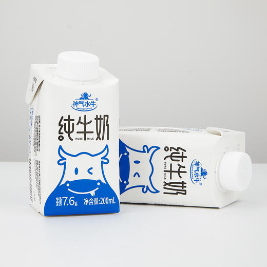 严选 | 皇氏神气水牛纯牛奶 200g*10盒/箱 水牛奶≠水+牛奶 奶中珍品 营养丰富 商品图3