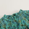 【马克珍妮 芦芙】夏装新款 女童凉爽棉真丝花卉连衣裙230576 商品缩略图5