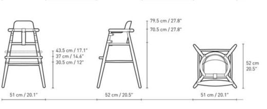 ND54S | Baby Backrest for High Chair 商品图7