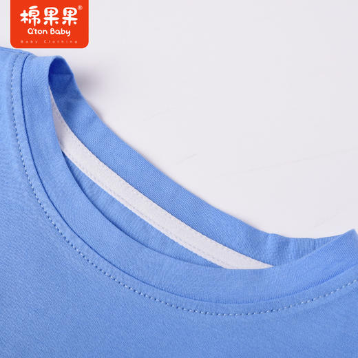 棉果果商场同款男童男宝夏季新品短袖T恤M212140223285 商品图4