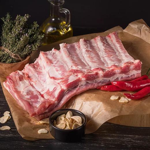 大黄鲜森伊比利亚黑猪肋排进口冷冻新鲜猪排扇子骨猪排骨500g*3包 商品图2