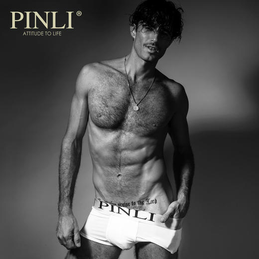 【1条79,2条99,3条129】PINLI 品立 内裤 平角男士内裤 柔软透气NK033 商品图4