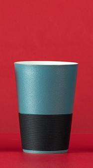 万仟堂 | 小确幸·杯 茶杯茶具小确幸杯陶瓷简约办公室杯硅胶隔热四色可选 礼品 商品图4