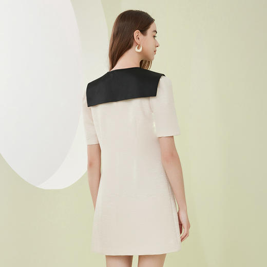 NF839斯尔丽瑟俪2023春夏新款休闲温柔甜美气质短袖连衣裙 商品图1