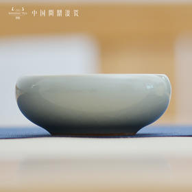 问鼎汝瓷紫金釉经典款天青平口杯