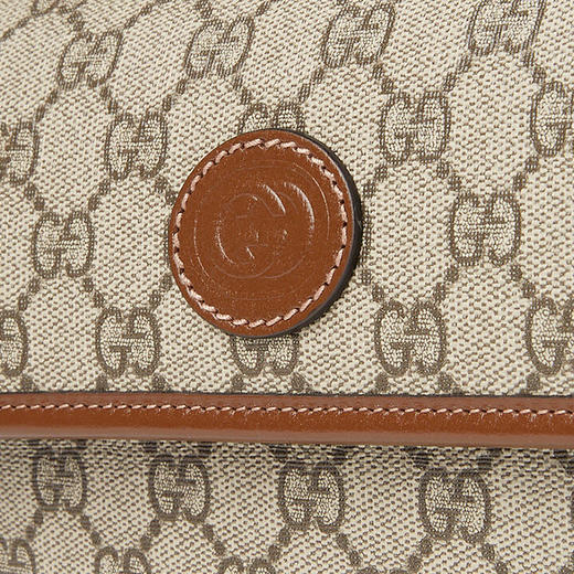 GUCCI 古驰 男士 GG Supreme 帆布斜挎单肩包 混色 715767 92THG 8563 商品图3